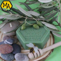 Jabón vegetal hexagonal miel y aroma de flor de oliva (100g)