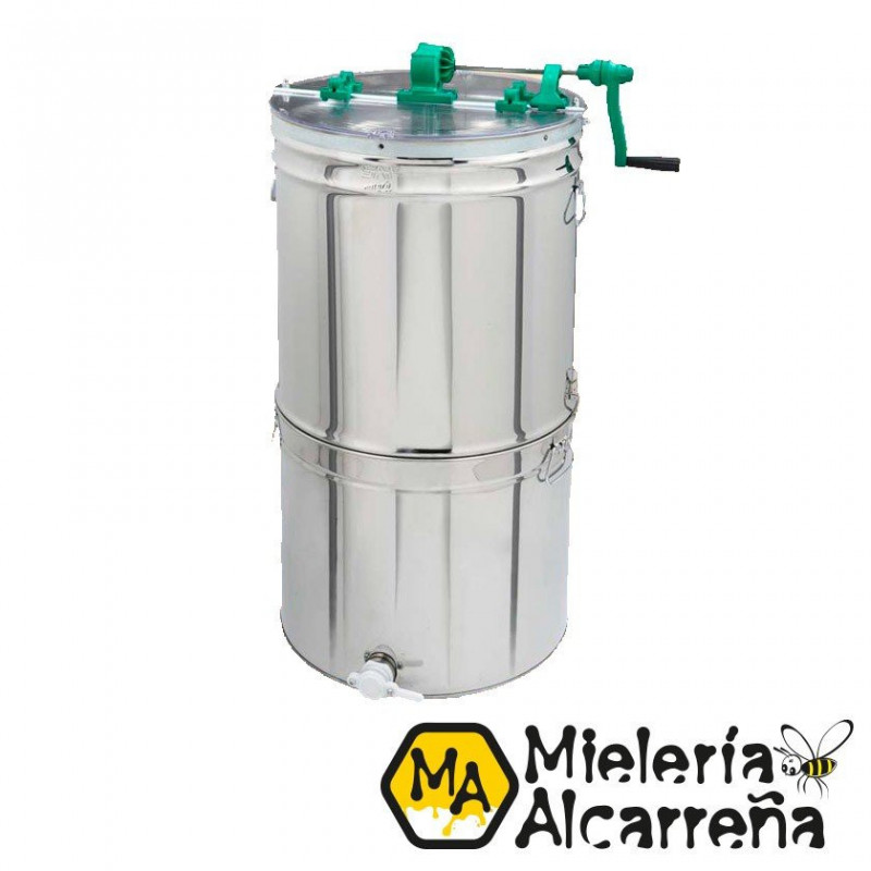 Extractor manual de miel con madurador y filtro